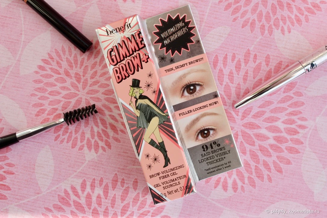 Benefit Гель для бровей Gimme Brow+ 3.5 warm auburn brown ...