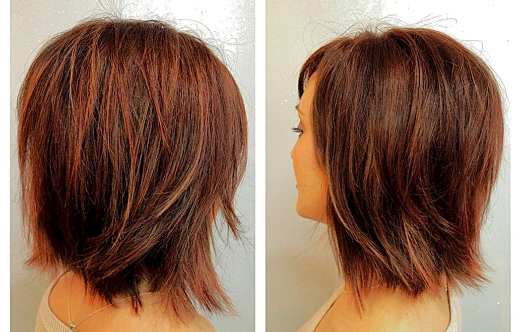 Cascade Bob HairCut - YouTube