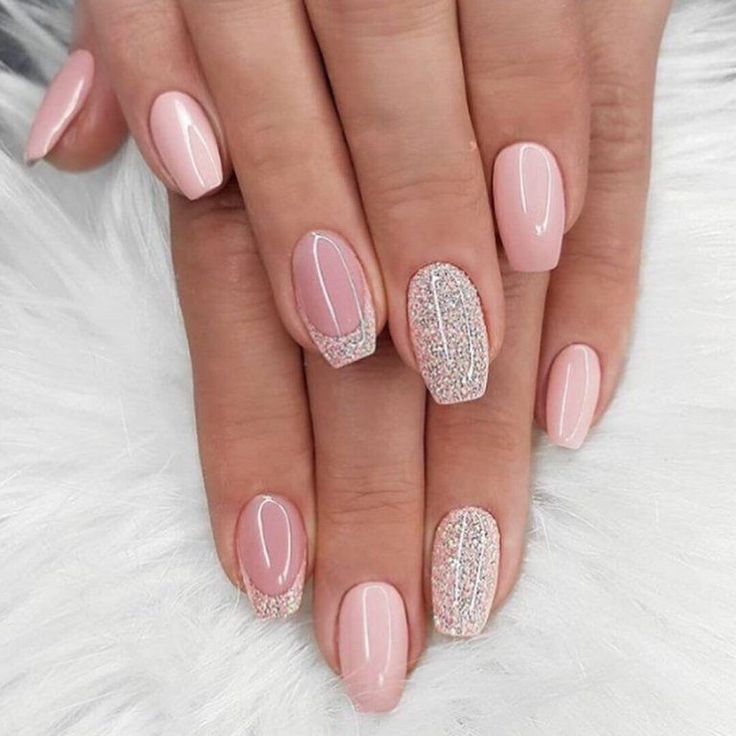 Кварцевый маникюр Roze Quartz nails ...